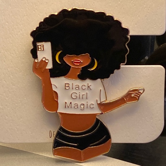 Black Girl Magic Cellphone Grip - Picture 2 of 5